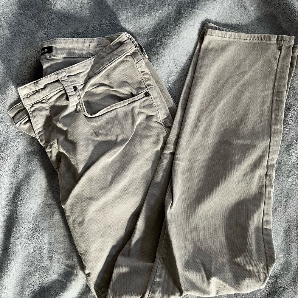 Men’s Khaki and Brown Jeans (2 pair)